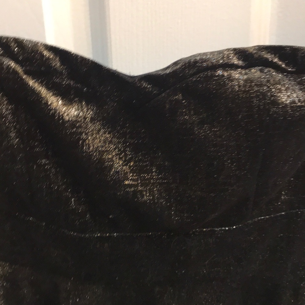 🌷NEW🌷 Free People Gold Black Sparkle Dress - Picture 3 of 10